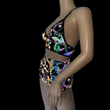 Cleopatras Lure face mask Halloween costumes rave wear festival outfits Cher Jasmine gorean toga lingerie bikinis reflective clothes