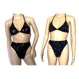 Stars and Moons Galaxy Celestial Rave  Festival Outfit