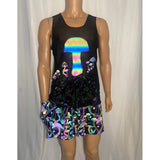 Mens Festival Tank Top Rave shirt Magic  Mushrooms