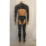 9 Color Pattern Options Mens Rave Chaps Bell Bottoms/Leggings Assless Chaps LGBTQ  (thong not included )