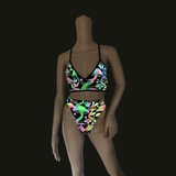 Cleopatras Lure face mask Halloween costumes rave wear festival outfits Cher Jasmine gorean toga lingerie bikinis reflective clothes