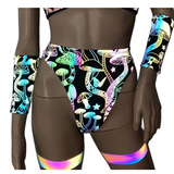 Cleopatras Lure face mask Halloween costumes rave wear festival outfits Cher Jasmine gorean toga lingerie bikinis reflective clothes