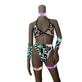 Cleopatras Lure face mask Halloween costumes rave wear festival outfits Cher Jasmine gorean toga lingerie bikinis reflective clothes