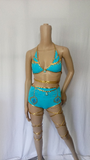 Cleopatras Lure face mask Halloween costumes rave wear festival outfits Cher Jasmine gorean toga lingerie bikinis reflective clothes