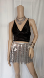 Cleopatras Lure face mask Halloween costumes rave wear festival outfits Cher Jasmine gorean toga lingerie bikinis reflective clothes