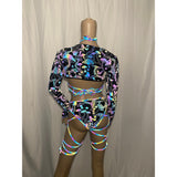 9 Color Options Rave Shrug Arm Warmers Insomniac Festival Wear