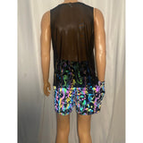 Mens Festival Tank Top Rave shirt Magic  Mushrooms
