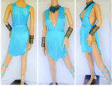 Cleopatras Lure face mask Halloween costumes rave wear festival outfits Cher Jasmine gorean toga lingerie bikinis reflective clothes