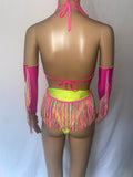 Cleopatras Lure face mask Halloween costumes rave wear festival outfits Cher Jasmine gorean toga lingerie bikinis reflective clothes