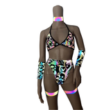 Cleopatras Lure face mask Halloween costumes rave wear festival outfits Cher Jasmine gorean toga lingerie bikinis reflective clothes