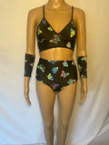 Cleopatras Lure face mask Halloween costumes rave wear festival outfits Cher Jasmine gorean toga lingerie bikinis reflective clothes