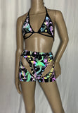 Cleopatras Lure face mask Halloween costumes rave wear festival outfits Cher Jasmine gorean toga lingerie bikinis reflective clothes