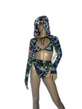 Cleopatras Lure face mask Halloween costumes rave wear festival outfits Cher Jasmine gorean toga lingerie bikinis reflective clothes