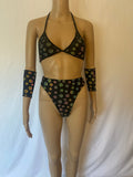 Cleopatras Lure face mask Halloween costumes rave wear festival outfits Cher Jasmine gorean toga lingerie bikinis reflective clothes