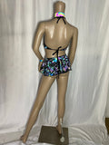 Cleopatras Lure face mask Halloween costumes rave wear festival outfits Cher Jasmine gorean toga lingerie bikinis reflective clothes