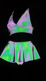 Cleopatras Lure face mask Halloween costumes rave wear festival outfits Cher Jasmine gorean toga lingerie bikinis reflective clothes