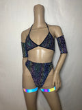 Cleopatras Lure face mask Halloween costumes rave wear festival outfits Cher Jasmine gorean toga lingerie bikinis reflective clothes