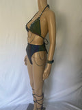 Cleopatras Lure face mask Halloween costumes rave wear festival outfits Cher Jasmine gorean toga lingerie bikinis reflective clothes