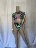 Cleopatras Lure face mask Halloween costumes rave wear festival outfits Cher Jasmine gorean toga lingerie bikinis reflective clothes