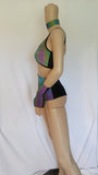 Cleopatras Lure face mask Halloween costumes rave wear festival outfits Cher Jasmine gorean toga lingerie bikinis reflective clothes