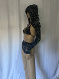 Cleopatras Lure face mask Halloween costumes rave wear festival outfits Cher Jasmine gorean toga lingerie bikinis reflective clothes