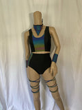 Cleopatras Lure face mask Halloween costumes rave wear festival outfits Cher Jasmine gorean toga lingerie bikinis reflective clothes