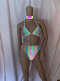 Cleopatras Lure face mask Halloween costumes rave wear festival outfits Cher Jasmine gorean toga lingerie bikinis reflective clothes