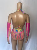 Cleopatras Lure face mask Halloween costumes rave wear festival outfits Cher Jasmine gorean toga lingerie bikinis reflective clothes