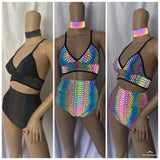 Cleopatras Lure face mask Halloween costumes rave wear festival outfits Cher Jasmine gorean toga lingerie bikinis reflective clothes