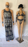 Cleopatras Lure face mask Halloween costumes rave wear festival outfits Cher Jasmine gorean toga lingerie bikinis reflective clothes