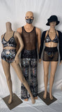 Cleopatras Lure face mask Halloween costumes rave wear festival outfits Cher Jasmine gorean toga lingerie bikinis reflective clothes
