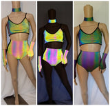 Cleopatras Lure face mask Halloween costumes rave wear festival outfits Cher Jasmine gorean toga lingerie bikinis reflective clothes