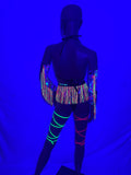 Cleopatras Lure face mask Halloween costumes rave wear festival outfits Cher Jasmine gorean toga lingerie bikinis reflective clothes
