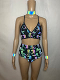 Cleopatras Lure face mask Halloween costumes rave wear festival outfits Cher Jasmine gorean toga lingerie bikinis reflective clothes