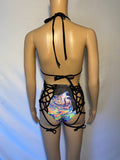 Cleopatras Lure face mask Halloween costumes rave wear festival outfits Cher Jasmine gorean toga lingerie bikinis reflective clothes