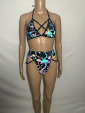 Cleopatras Lure face mask Halloween costumes rave wear festival outfits Cher Jasmine gorean toga lingerie bikinis reflective clothes