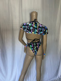 Cleopatras Lure face mask Halloween costumes rave wear festival outfits Cher Jasmine gorean toga lingerie bikinis reflective clothes