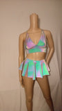 Cleopatras Lure face mask Halloween costumes rave wear festival outfits Cher Jasmine gorean toga lingerie bikinis reflective clothes