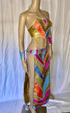 Cleopatras Lure face mask Halloween costumes rave wear festival outfits Cher Jasmine gorean toga lingerie bikinis reflective clothes