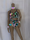 Cleopatras Lure face mask Halloween costumes rave wear festival outfits Cher Jasmine gorean toga lingerie bikinis reflective clothes