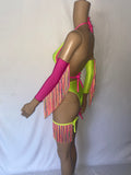 Seven piece black light reactive set