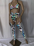 Cleopatras Lure face mask Halloween costumes rave wear festival outfits Cher Jasmine gorean toga lingerie bikinis reflective clothes