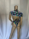 Cleopatras Lure face mask Halloween costumes rave wear festival outfits Cher Jasmine gorean toga lingerie bikinis reflective clothes