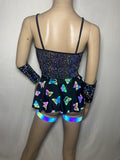 Cleopatras Lure face mask Halloween costumes rave wear festival outfits Cher Jasmine gorean toga lingerie bikinis reflective clothes