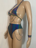 Cleopatras Lure face mask Halloween costumes rave wear festival outfits Cher Jasmine gorean toga lingerie bikinis reflective clothes