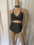 Cleopatras Lure face mask Halloween costumes rave wear festival outfits Cher Jasmine gorean toga lingerie bikinis reflective clothes
