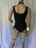 Cleopatras Lure face mask Halloween costumes rave wear festival outfits Cher Jasmine gorean toga lingerie bikinis reflective clothes