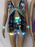 Cleopatras Lure face mask Halloween costumes rave wear festival outfits Cher Jasmine gorean toga lingerie bikinis reflective clothes