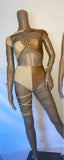 Cleopatras Lure face mask Halloween costumes rave wear festival outfits Cher Jasmine gorean toga lingerie bikinis reflective clothes