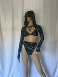 Cleopatras Lure face mask Halloween costumes rave wear festival outfits Cher Jasmine gorean toga lingerie bikinis reflective clothes